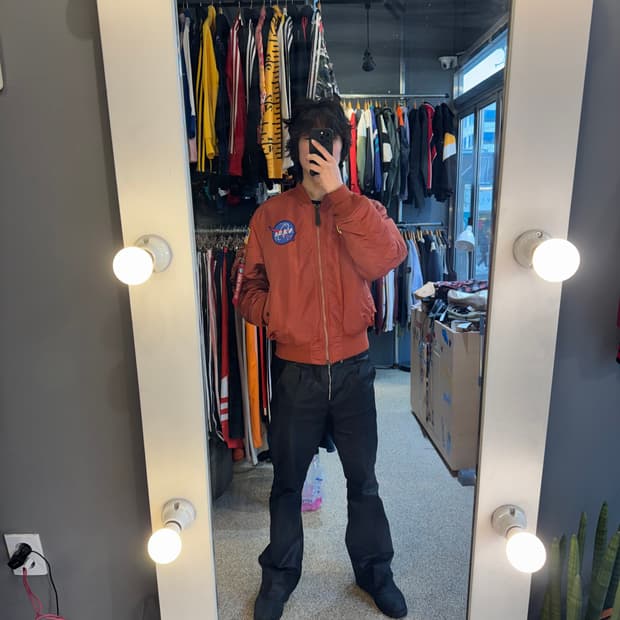 알파 NASA자켓(리버시블)