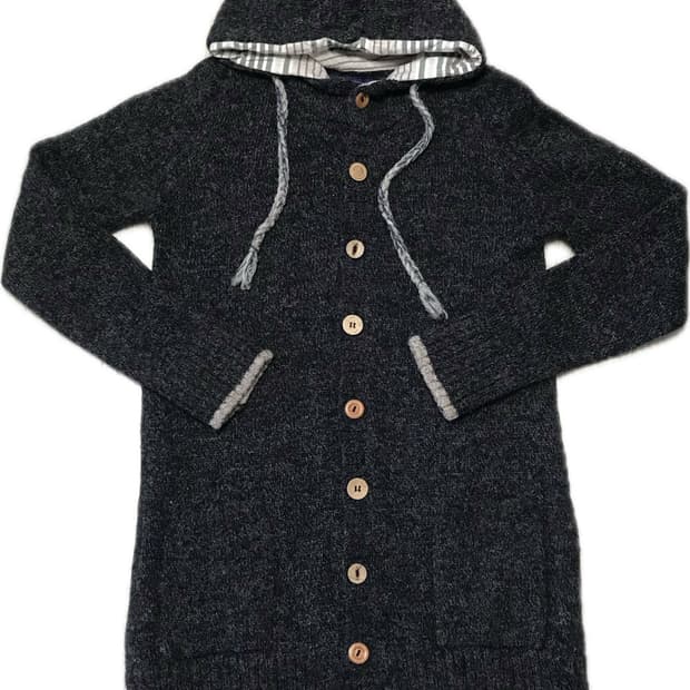 하구미 모리걸st 빈티지 울가디건 (후드 포인트!!)