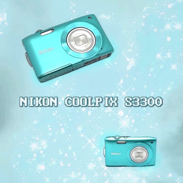 사나디카🫧/작례𖠳ᐝ 니콘 NIKON COOLPIX S3300