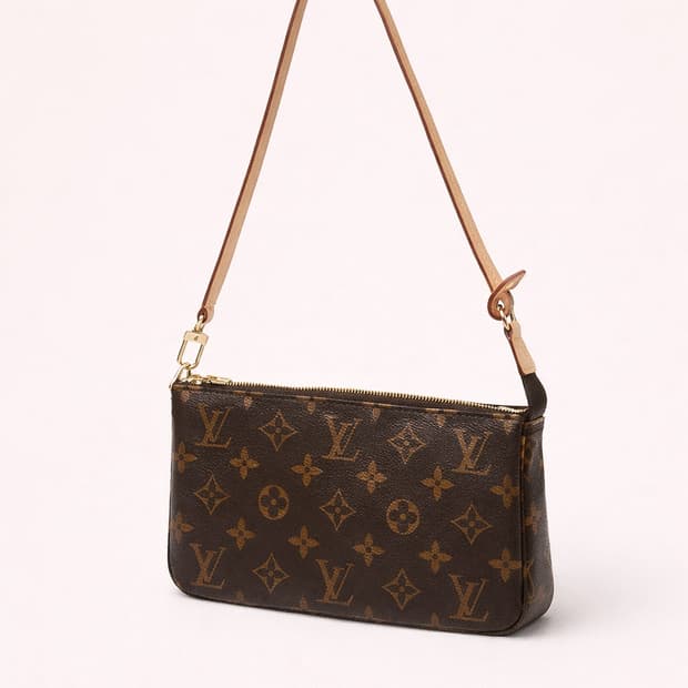 [S급] 루이비통 모노그램 캔버스 포쉐트 악세수아 NM 판매합니다!!!