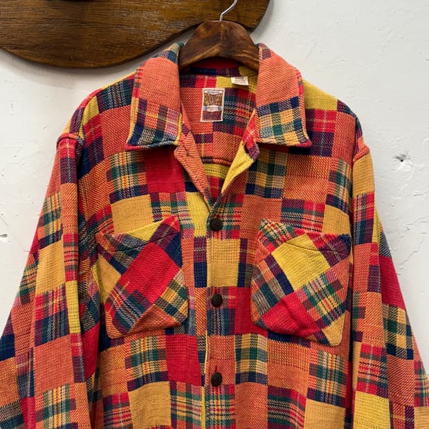 L) Made in India Cotton Patchwork Shirt