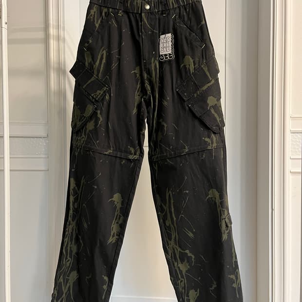 예쓰아이씨 패턴 카고팬츠
