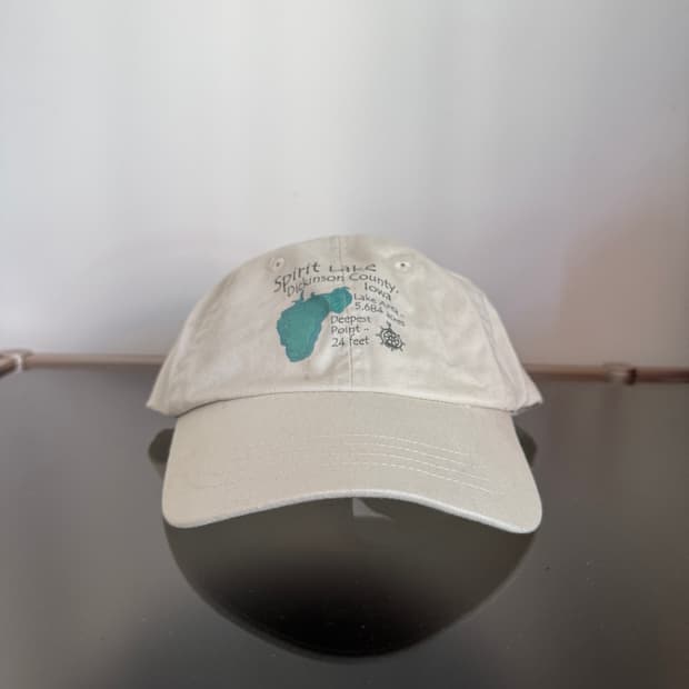 USA lake 빈티지 모자 볼캡 vintage cap 베이지