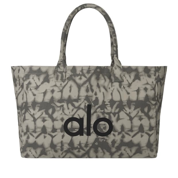알로 요가 아이코닉 쇼퍼 토트 백 그레이 타이다이