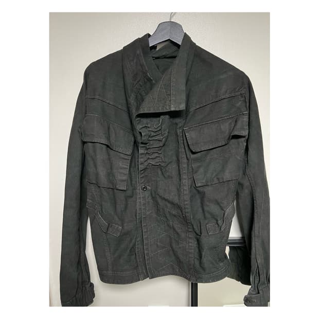 율리우스 밀리터리 트러커 자켓