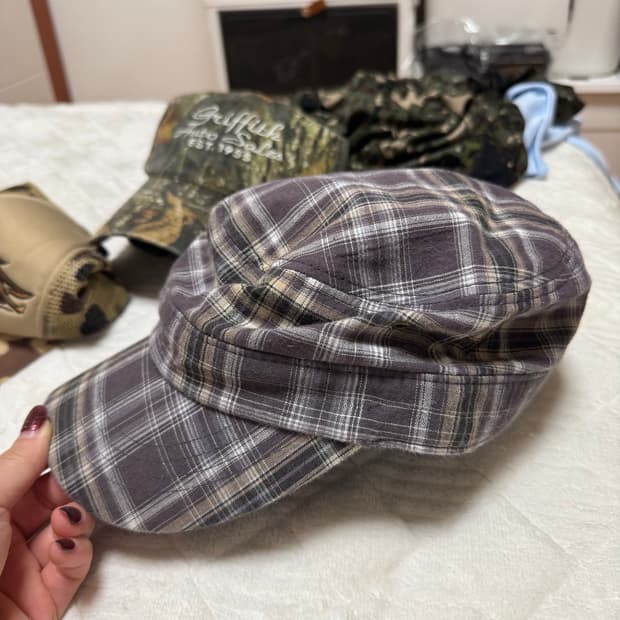 모자 처분 체크 군모 