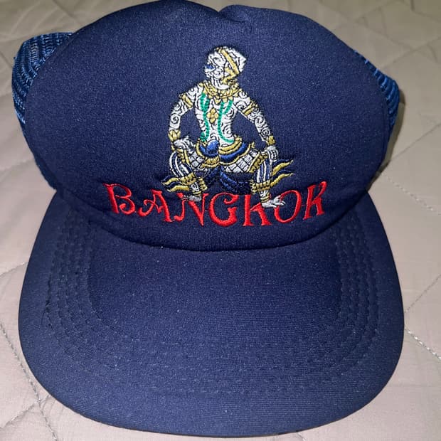 Den Souvenir 태국 방콕 트러커 캡 모자