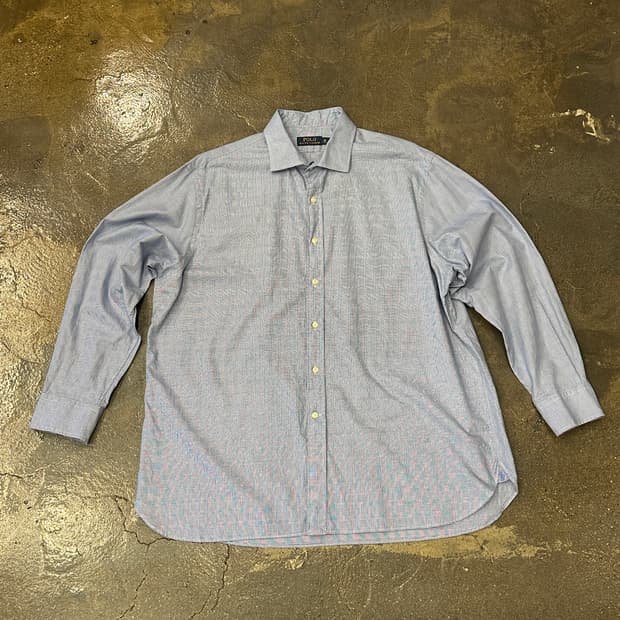 폴로 랄프로렌 체크 셔츠 XL