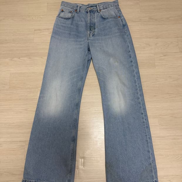 자라 와이드 데님 30