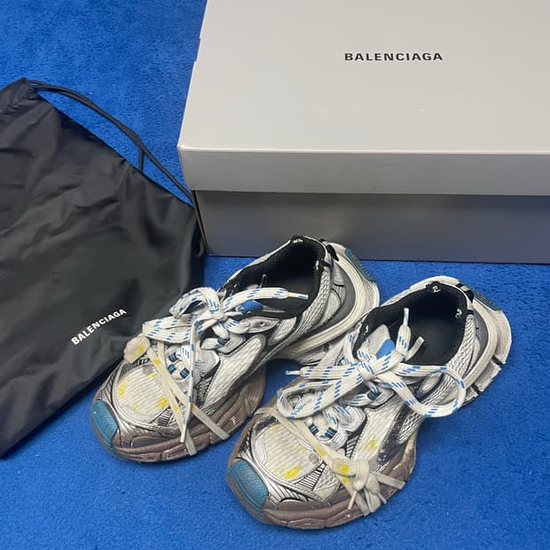 발렌시아가 3xl 블루 원아웃 40 사이즈 판매