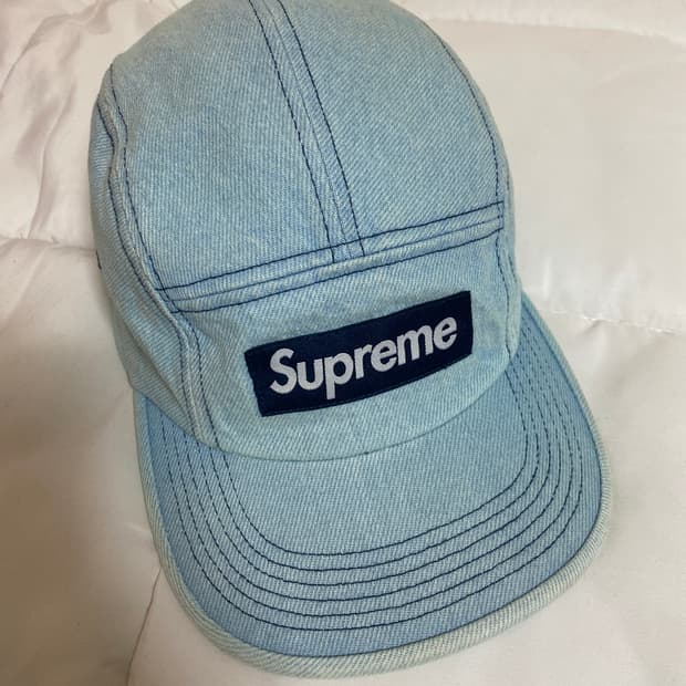 슈프림 캠프캡 데님