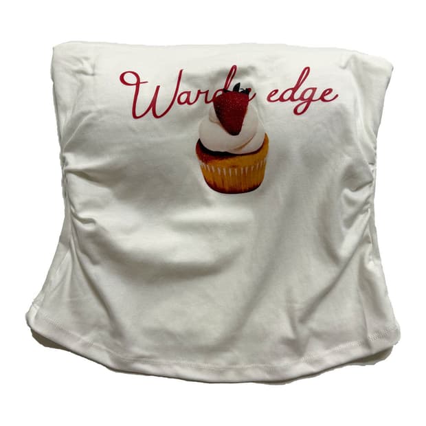 새상품 케이크 캡내장 탑나시 (화이트)