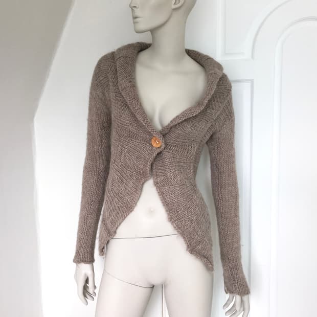 Diesel light Brown Knit-Cardigan