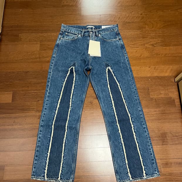 아워레가시 슬래쉬 데님 써드컷 30사이즈