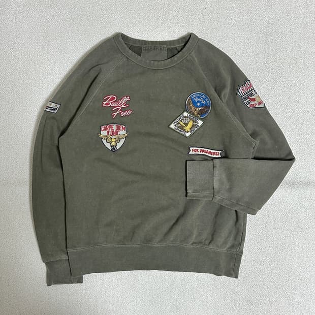 지프 스피릿 와펜 가먼트 맨투맨