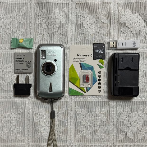 풀구성 Pentax Optio W10 펜탁스 옵티오 소프트필터 빈티지디카