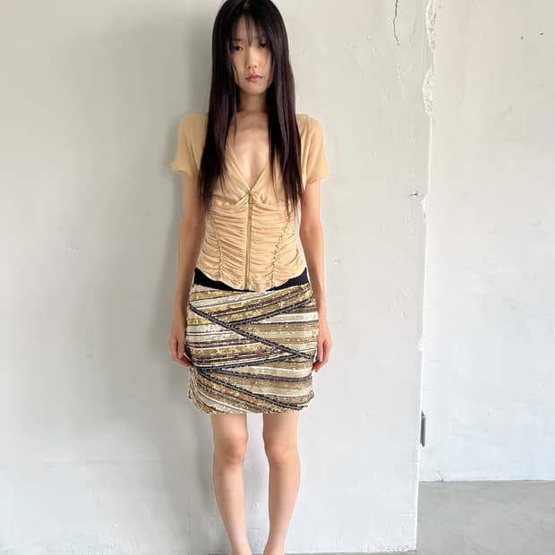 spangle skirt