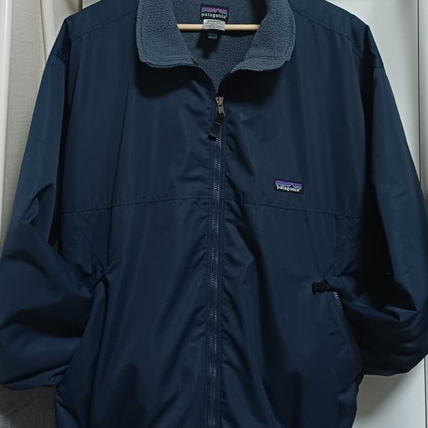 [L] 파타고니아 쉘드 신칠라 봄버 자켓 다크 네이비