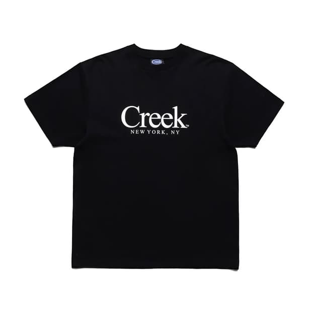 Creek 크릭 뉴욕 한정판 티셔츠 새상품 블랙