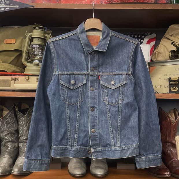 에드윈 503 JK 클래식 데님 트러커 자켓 N405