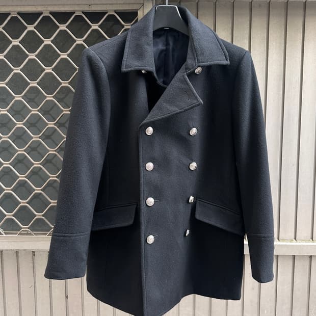 ISETAN  double silver button coat 