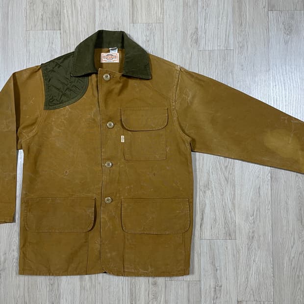 100) RRL원판 70's 세프트백 코듀로이카라 헌팅자켓