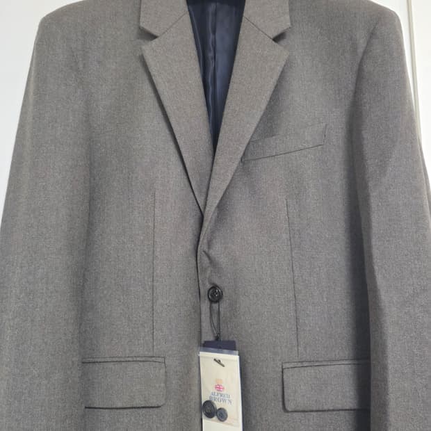 포커페이스 알프레드 브라운 자켓48 (그레이시 베이지)