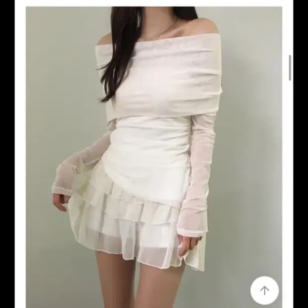 오프숄더 투피스