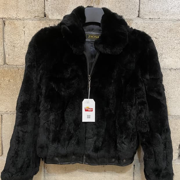 Zioni Rex Fur Leather Jacket