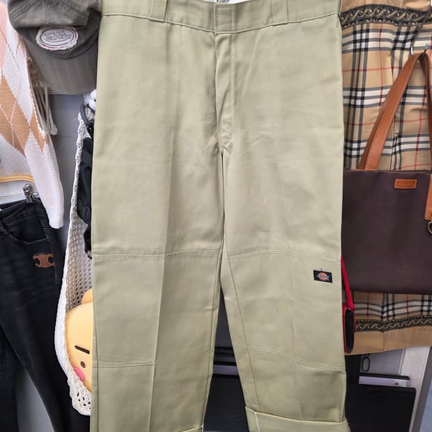 디키즈 더블니 루즈핏 워크팬츠 36