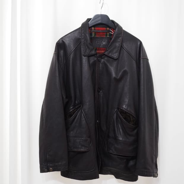 vintage cowskin jacket 