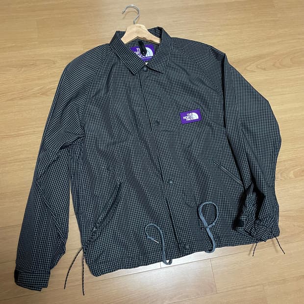 노스페이스 퍼플라벨 나나미카 립스탑 마운틴 바람막이