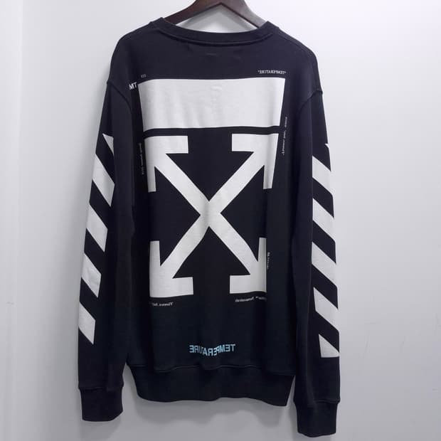 오프화이트 모나리자 프린팅 맨투맨 M / 할인