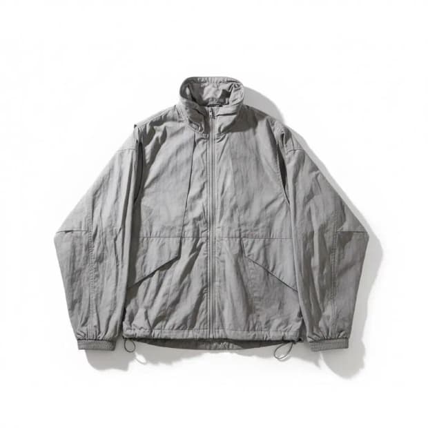Customellow detachable anorack jacket