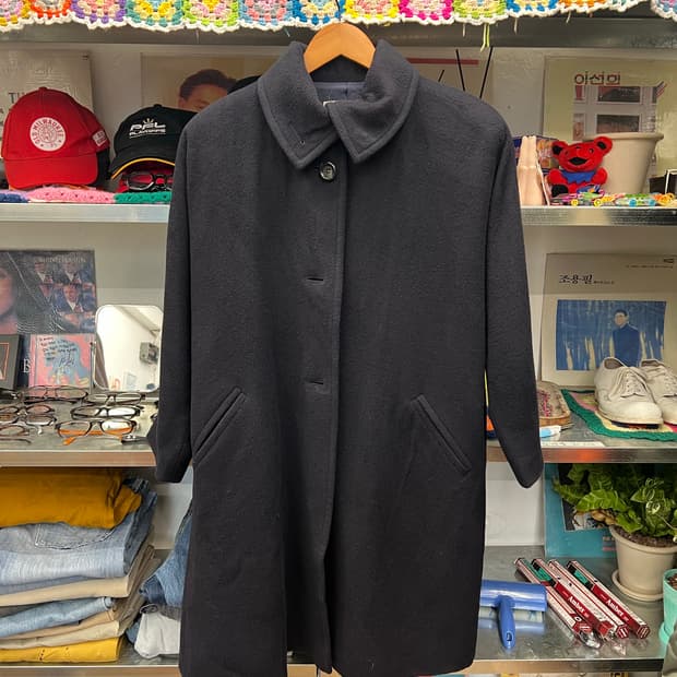 Vintage Japanese Wool Blend Coat 