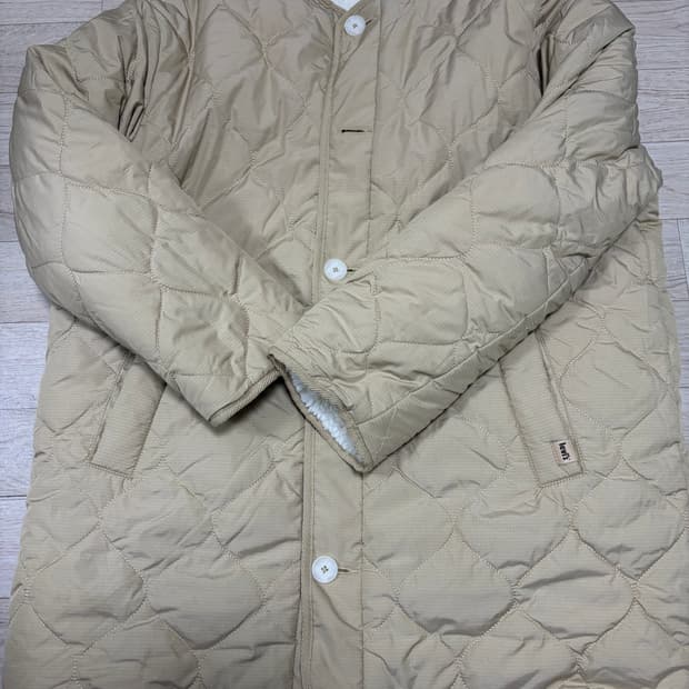 (S) 리바이스 퀄팅 자켓 베이지