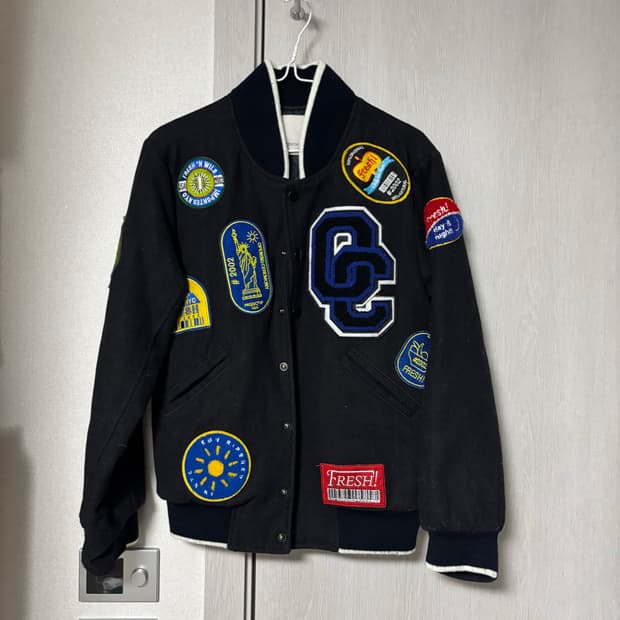 바시티 오픈패치 자켓 M