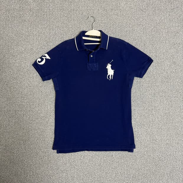 폴로 랄프로렌 빅포니 반팔 카라티 네이비 S