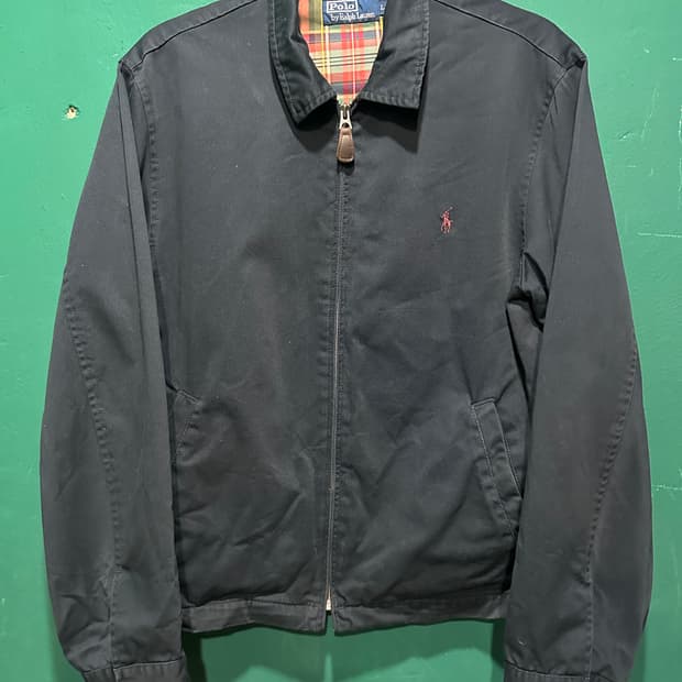 폴로 코튼 스윙톱자켓 105