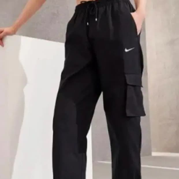 나이키 카고 팬츠 캐주얼 블랙 우먼스 CZ9331-010