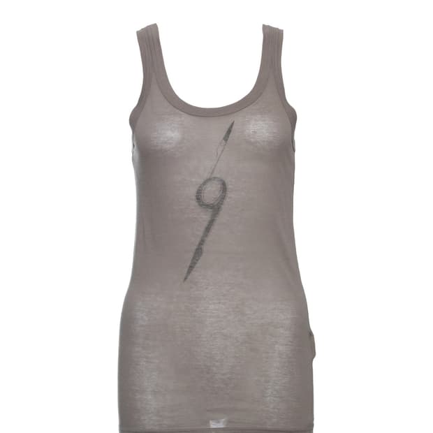 앤드뮐미스터 화이트 슬리브리스 탱크탑