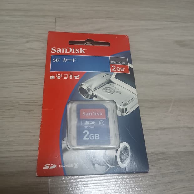 샌디스크 SD 카드 2GB