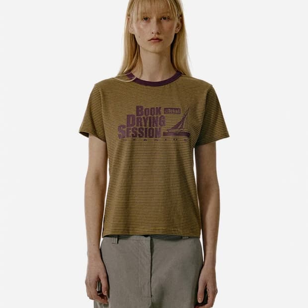 테켓 반팔티 Drying Stripe Tee