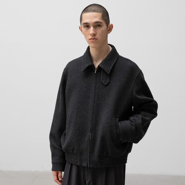 어나더오피스 21fw 볼륨 블루종 캐비어 / 2사이즈