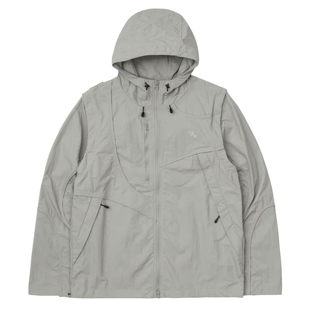 구매글))))))산산기어 투웨이 웨이브 자켓 그레이2사이즈