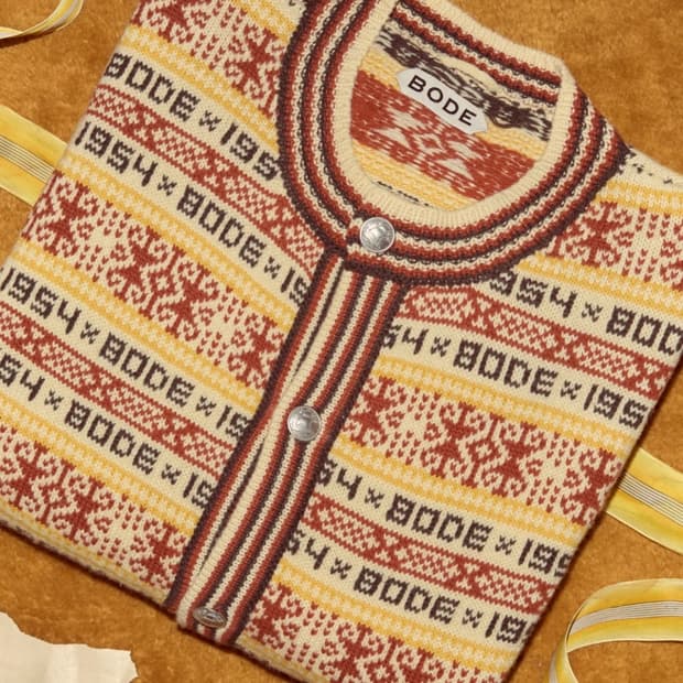 [M,XL]보디 BODE Marzipan 울 집업 가디건