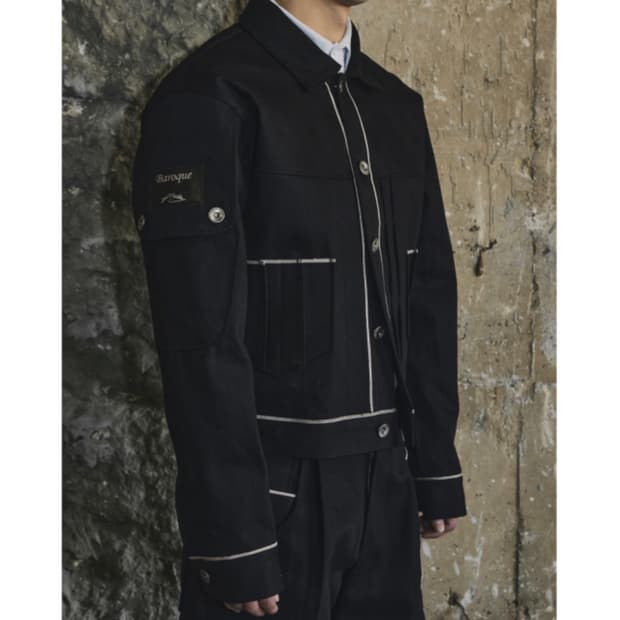 Baroque 26aw 셀비지 데님 자켓(L)