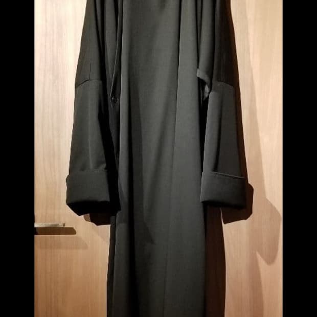 19aw 요지야마모토 뿌르 옴므 차파오 드레스 코트