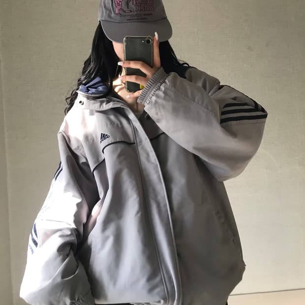 아디다스 90s 리버시블 패딩