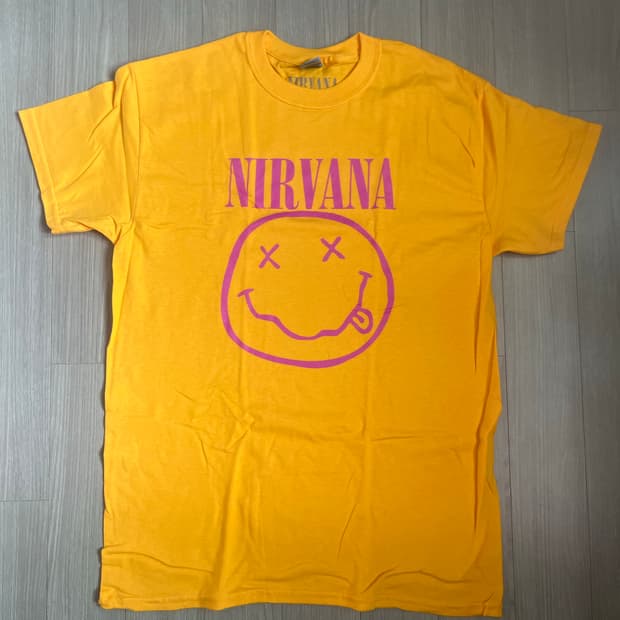 너바나 2021 공식 md 티셔츠